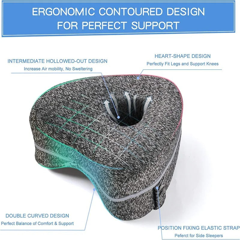 Ergonomic Leg Support Pillow